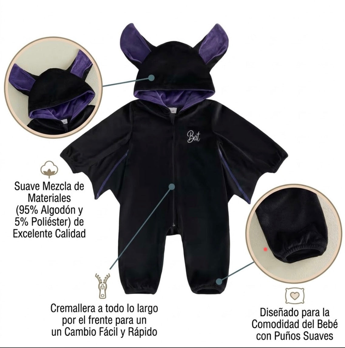 Conjuntos de halloween para bebés